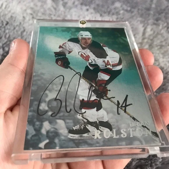 Brain Rolston NHL Autograph Card - Picture 2 of 5